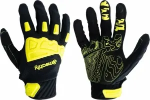 Meatfly Irvin Bike Gloves Black/Safety Yellow 2XL Cyklistické rukavice