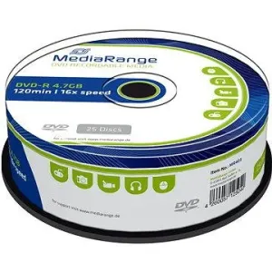MediaRange DVD-R 25 ks cakebox