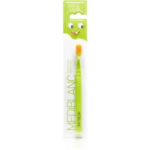 MEDIBLANC KIDS & JUNIOR Ultra Soft zubná kefka pre deti ultra soft Green 1 ks #904320