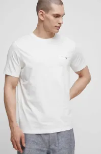 Bavlnené tričko Medicine béžová farba, jednofarebné #8734092