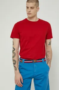 Bavlnené tričko Medicine červená farba, jednofarebné #8450551