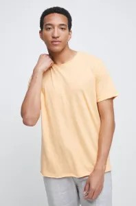 Bavlnené tričko Medicine oranžová farba, jednofarebné