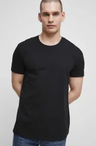 Tričko Medicine pánske, čierna farba, jednofarebné #8739887