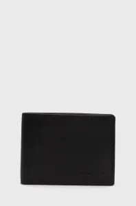 Kožená peňaženka Medicine pánska, čierna farba #4235781