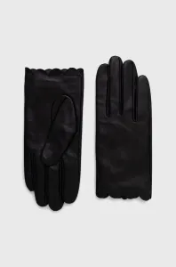 Kožené rukavice Medicine dámske, čierna farba #2588862