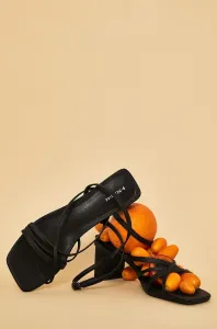Sandále Medicine čierna farba #225817