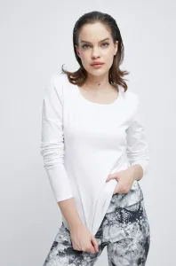 Tričko s dlhým rukávom Medicine dámske, biela farba, #7055735