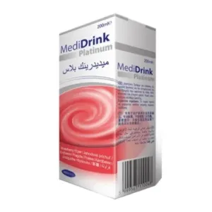 MediDrink Platinum príchuť jahodová 30x200 ml