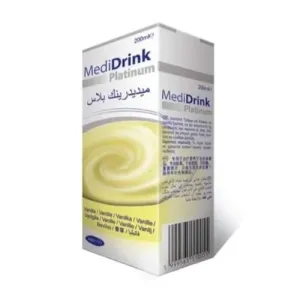 MEDIDRINK Platinum príchuť vanilka 30 x 200 ml
