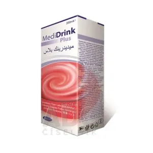MediDrink Plus (verzia 2016) jahodová príchuť 30x200 ml