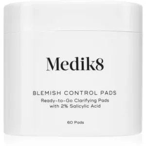Medik8 Blemish Control Pads Redukcia akné bez obsahu alkoholu 60 ks