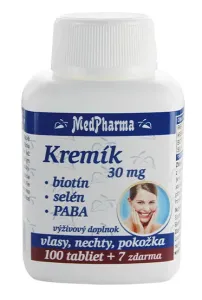 MedPharma Kremík 30mg + Biotín + Selén + PABA 107 tabliet