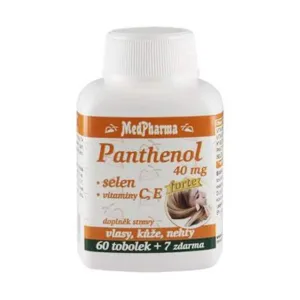 MedPharma Panthenol 40 mg + selén + vit C a E 67 tabliet #1556077