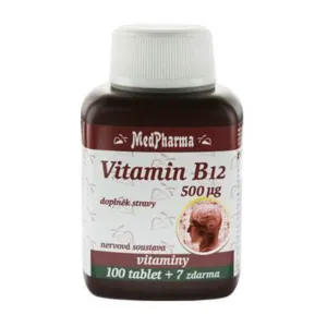 MedPharma Vitamín B12 (kyanokobalamín) 50 mikrogramov 107 tab #1556083