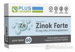 PLUS LEKÁREŇ Zinok Forte