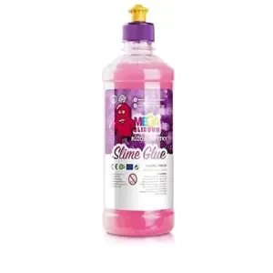 Megaslizúň – PVA slizové lepidlo ružové trblietky 500 ml