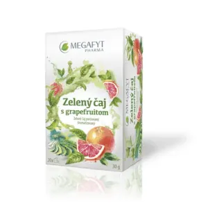 MEGAFYT Zelený čaj s grapefruitom porciovaný 20x1,5 g (30 g) #1077535