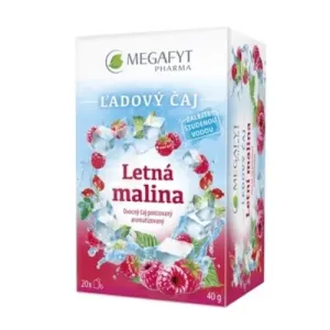 MEGAFYT Ľadový čaj Letná malina ovocný čaj 20x2 g (40 g)