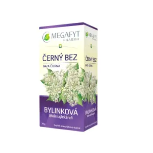 MEGAFYT Bylinková lekáreň BAZA ČIERNA bylinný čaj 20x1,5 g (30 g)