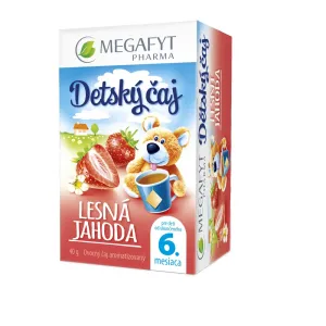 MEGAFYT Detský čaj LESNÁ JAHODA inov.2015, ovocný čaj, 20x2 g (40 g)