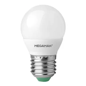 LED žiarovka E27 Miniglobe 5,5 W, teplá biela