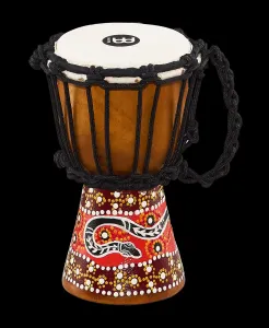 MEINL AFRICAN STYLE DJEMBE XX-SMALL,PAINTED,PYTHON DESIGN