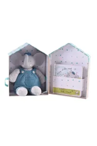 Darčekový set DELUXE knižka + hračka - sloník Alvin | Meiya&Alvin