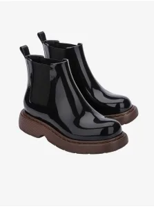 Čierne chelsea topánky Melissa Step Boot #645878