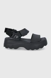 Sandále Melissa dámske, čierna farba, na platforme #4586420