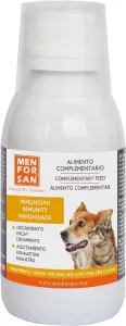 MEN FOR SAN IMMUNITY doplnkové krmivo na podporu imunity pre psy a mačky 120ml