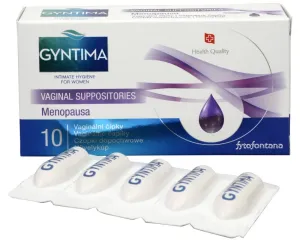 Fytofontana GYNTIMA Menopausa vaginálne čapíky 10ks