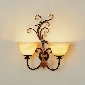 Menzel Florence dvoj-plameňové nástenné svietidlo
