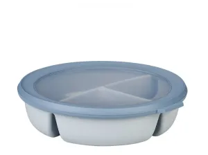 Mepal Bento Bowl Cirqula miska na potraviny farba Nordic Blue, 250 + 250 + 500 ml 1 ks
