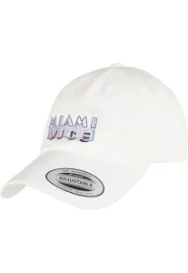 Urban Classics Merchcode Miami Vice Logo Dad Cap white - One Size