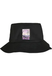 Urban Classics Merchcode Miami Vice Print Bucket Hat black - One Size