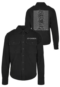 Urban Classics Merchcode Joy Division Up Vintage Shirt Longsleeve black - M