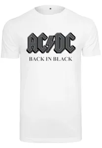 ACDC back in black t-shirt white