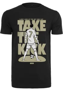 Mr. Tee Footballs Coming Home Take the Kick Tee black - Size:3XL