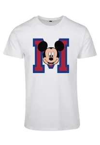 Pánske tričko MERCHCODE Mickey Mouse M Face Farba: white, Veľkosť: XL