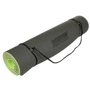Merco Yoga TPE 6 Double Mat podložka na cvičenie čierna-zelená
