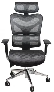 MERCURY kancelárská stolička ARIES JNS-701, šedá W-50