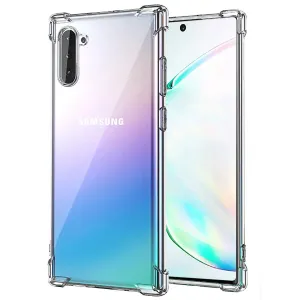 Mercury Samsung Galaxy Note 10 Plus Anti Shock silikonové púzdro  KP30177 transparentná