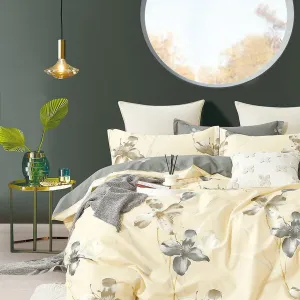Bavlnená saténová posteľná bielizeň ALBS-01329B 140x200 cm Lasher