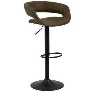 Barová stolička olive green 2 ks #9493599