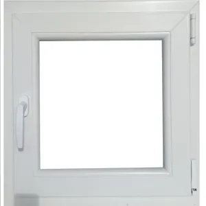 Okno pravé 60x60cm biela