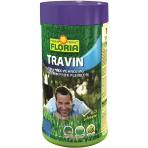 AGRO FLORIA TRAVIN Trávnikové hnojivo s účinkom proti burinám 800 g