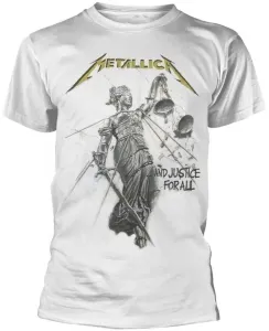 Metallica Tričko And Justice For All White M