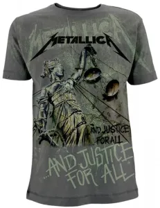Metallica Tričko And Justice For All Grey XL