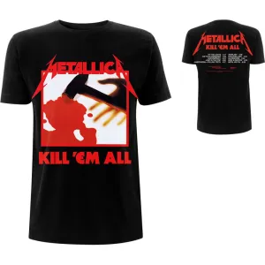 Metallica tričko Kill 'Em All Tracks Čierna S