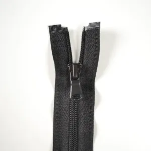 Zips Sarah špirálový deliteľný 5mm - čierna 60 cm